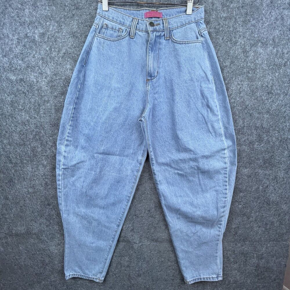 Minaa Monroe Jeans Womens 3 Small‎ Barrel Wide Leg Baggy USA